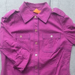 Tory Burch Purple Shirt